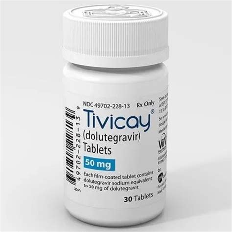 Tivicay (Doutegravir 50mg Tablets): Side Effects, Uses, .